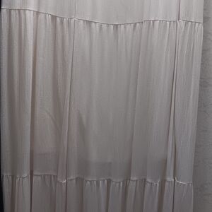 Chic Cream Maxi Skirt